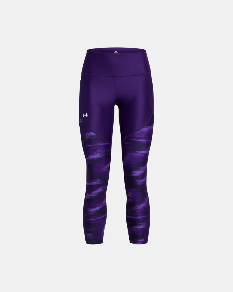 UNDER ARMOUR Women's UA Tech Printed Panel Ankle Leggings